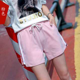 商品仙丫2019春夏季新款女装新品短裤女运动休闲a字短裤bf宽松外穿cch