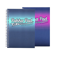 英国Pukka Pad派卡笔记本闪电派A4+/A5双线圈200页活页本子记事本