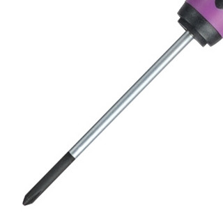 拓伏锐（TOPFORZA）SD-05P03 进口紫黑花豹精密起子螺丝刀小十字改锥带磁性+#0x2.4x50mm