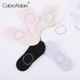 CabraKalani6双装袜子女夏季女士休闲棉袜运动低帮女袜棉船袜隐形袜女2095