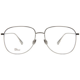 DIOR 迪奥 女款银色镜框银色镜腿光学眼镜架眼镜框 DIOR STELLAIREO8 010 56MM