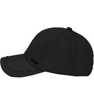 GLO-STORY 棒球帽男 春夏季新款男士棒球帽休闲 中年遮阳帽SPORTS标老头时尚帽子 MMZ914056 黑色