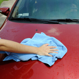 卡饰社（CarSetCity）大号加厚擦车毛巾洗车毛巾 擦车布吸水毛巾 汽车用品 2条装160cm*60cm