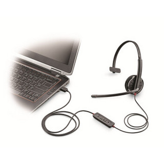 缤特力（Plantronics）C310 USB话务耳机/线控带麦克风