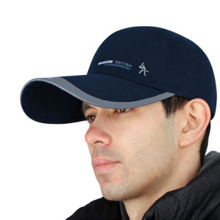 艾可娃（IKEWA）BQM-20160019-zangqing 男士运动户外棒球帽鸭舌帽子 藏青色