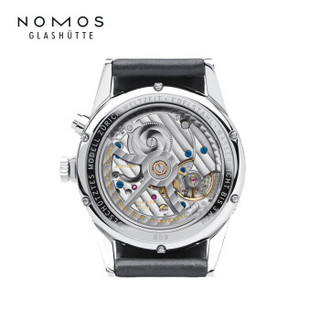 NOMOS Zurich系列805 经典透底款 世界时间自动机械德表男表七夕送礼物