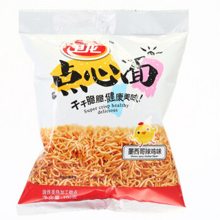 卫龙 休闲零食 方便食品 干脆面 点心面墨西哥辣鸡味100g/袋