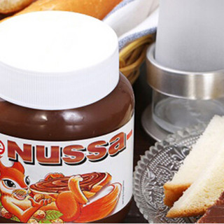 德国进口 食宝（cebe Nussa）榛子巧克力酱400g 早餐面包蛋糕西点涂抹调味