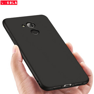 KOLA 荣耀V9 Play手机壳 微砂硅胶软壳保护套 适用于华为荣耀V9 Play 黑色