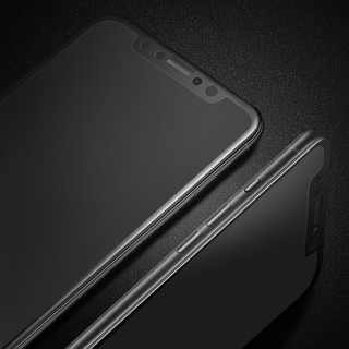 瓦力（VALEA） 苹果X/XS钢化膜 iPhone x/xs钢化膜全屏3D曲面手机防窥贴膜 黑色