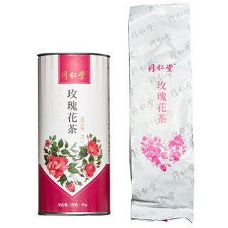 同仁堂 茶叶 花茶 花草茶 玫瑰花茶 45g