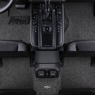 固特异(Goodyear) 丝圈汽车脚垫 2011-2017款大众新帕萨特专用脚垫 飞足plus系列17mm灰黑色