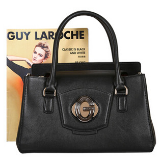 Guy Laroche 姬龙雪 手提包女包时尚大容量单肩包女士包包 GW11072013-01 黑色