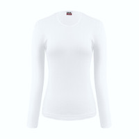 YOUR SUN 宜而爽 秋衣秋裤女保暖内衣套装女美雅碧圆领长袖衫裤 CW10白 M/160