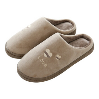 Nan ji ren 南极人 保暖居家简约棉拖鞋 TXZQ18021