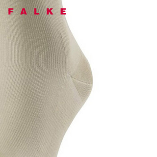 FALKE 德国鹰客 Energizing中压力袜轻松舒适休闲商务高筒男袜 米色sand 39-40 15606-4320-39