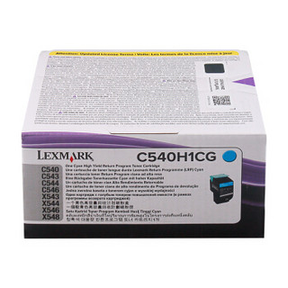 Lexmark 利盟碳粉 C540H1CG 适用X543