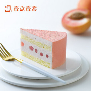 壹点壹客（1Date1cake）1磅 桃桃小猪 生日蛋糕