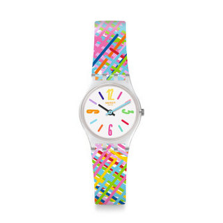 SWATCH 斯沃琪 LISTEN TO ME系列 LK389 女士石英手表