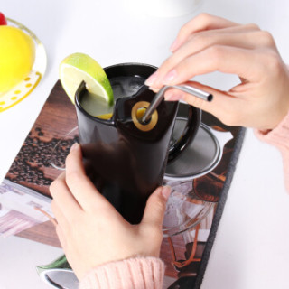 贝瑟斯 陶瓷杯 480ml 黑色