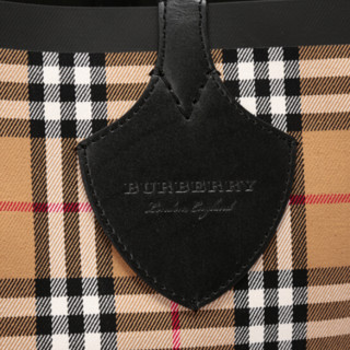 BURBERRY 博柏利 Vintage系列 男女款手提包 40697961 古典黄色/亮红色 中号