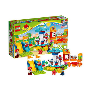 值友专享、网易考拉黑卡会员：LEGO 乐高 得宝系列 10841 家庭游乐园
