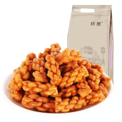 珍度 红糖小麻花袋装 500g          