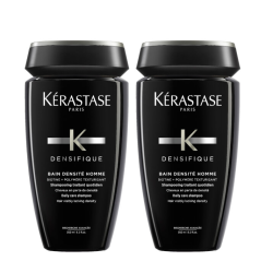 KÉRASTASE 卡诗 白金赋活 男士浓密丰盈洗发水 250ml *2瓶装 