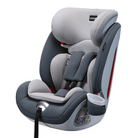 Drom 儿童汽车安全座椅 宝宝安全座椅 双鱼座 9个月-12岁 3C认证  银月灰