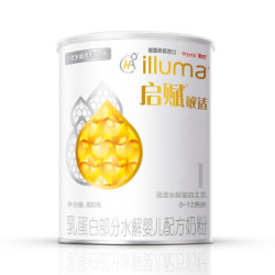 惠氏 illuma）敏适乳蛋白部分水解婴儿配方奶粉800克