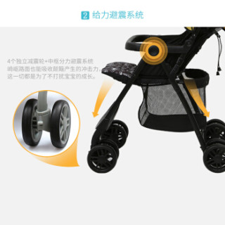 Joie 巧儿宜 艾儿系列 S0926HB 可拆卸高景观四轮推车