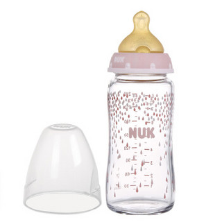 NUK 宽口径玻璃奶瓶 240ml