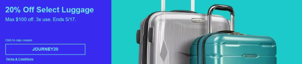 eBay 精选行李箱/背包专场