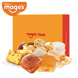 麦吉士伴手礼盒零食大礼包面包早餐批发组合整箱超大混装小吃蛋糕