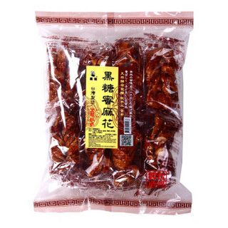 中国台湾 黑熊 进口糕点 休闲零食 黑糖蜜麻花 240g *5件