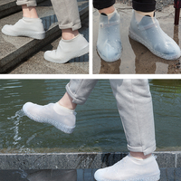 彩龟 硅胶防滑雨鞋套 S码（26-34码）