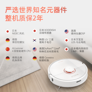 Roborock 石头 T61RR 扫地机器人 (云石金)