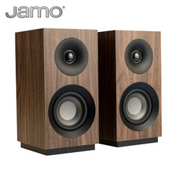 尊宝（Jamo）S 801 音响 音箱 studio系列 2.0声道木质无源家庭影院书架式环绕音箱（胡桃木色）