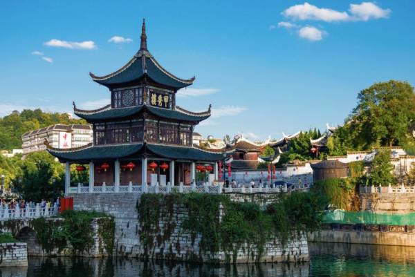 绿水青山中的世外桃源!贵阳安纳塔拉度假酒店1-2晚住宿(含2大1小早餐+晚餐)