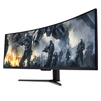 acer 宏碁 EI491CR 49英寸曲面显示器（3840×1080、FreeSync、144Hz、HDR） 