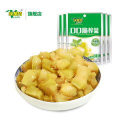 四川特产口口脆榨菜小菜咸菜下饭菜20袋小包装酱菜泡菜