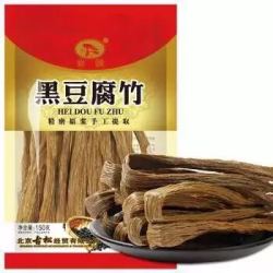 古松 gusong 黑豆腐竹腐皮150g *3件