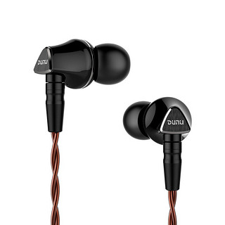 DUNU 达音科 Titan-6 入耳式动圈有线耳机 黑色 3.5mm