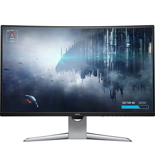 BenQ 明基 EX3203R 31.5英寸 VA 曲面 FreeSync 显示器(2560×1440、144Hz、90%DCI-P3、HDR400)