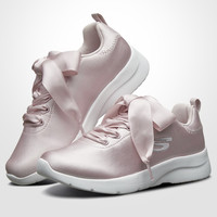 Skechers 斯凯奇 66666143 女款缎面运动鞋