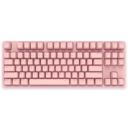 iKBC C200 87键 机械键盘 粉色(Cherry红轴、PBT)
