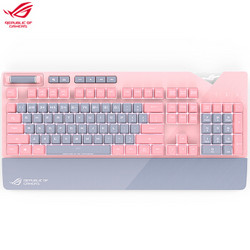 ROG 玩家国度 STRIX FLARE PNK LTD PINK 粉爱 机械键盘 (Cherry红轴)