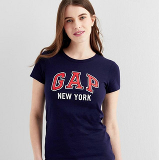 Gap 盖璞 260202 女士LOGO徽标T恤