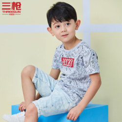 三枪 儿童短袖T恤