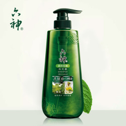 六神 无硅油薄荷洗发水 720ml